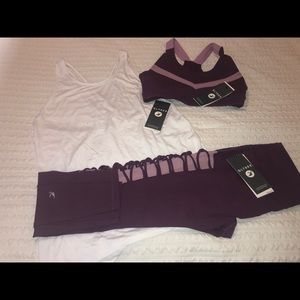 3 piece gym outfit